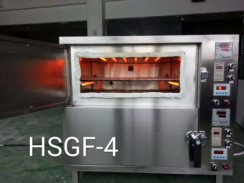HSGF-4双层烤鱼箱/烤鱼炉,同时烤4条